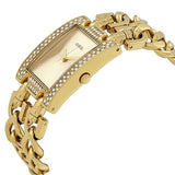 Guess MOD Heavy Metal Diamonds Gold Dial Gold Steel Strap Watch for Women - W0072L1 Authentic Buy Shop Now