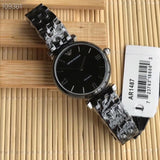 Emporio Armani Ceramica Black Dial Black Ceramic Strap Watch For Women - AR1487 Authentic Buy Shop Now