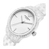 Emporio Armani Ceramic White Dial White Ceramic Bracelet Watch For Women - AR1477 Authentic Buy Shop Now