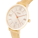 Fossil Jacqueline White Dial Brown Leather Strap Watch for Women - ES3487 Authentic Buy Shop Now