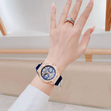 Guess Asteria Multifunction Blue Dial Blue Rubber Strap Watch For Women - GW0620L3 Authentic Buy Shop Now