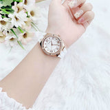 Guess Cosmo Diamonds Silver Dial White Rubber Strap Watch for Women - GW0034L2 Authentic Buy Shop Now