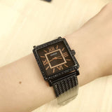 Guess Highline Black Dial Black Mesh Bracelet Watch for Women - W0826L4 Authentic Buy Shop Now