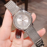 Guess Quartz Silver Dial Willow Stainless Steel Mesh Bracelet Watch For Women - W0836L2 Authentic Buy Shop Now
