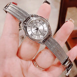 Guess Whisper Silver Dial Silver Mesh Bracelet Watch for Women - W1084L1 Authentic Buy Shop Now