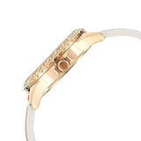 Guess Swirl Quartz Silver Dial White Rubber Strap Watch For Women - W1096l2 Authentic Buy Shop Now