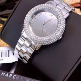 Marc Jacobs Marci Silver Dial Silver Steel Strap Watch for Women - MBM3190 Authentic Buy Shop Now