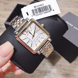Marc Jacobs Vic Silver Dial Two Tone Steel Strap Watch for Women - MJ3463 Authentic Buy Shop Now