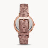 Michael Kors Addyson Quartz Rose Gold Dial Pink Leather Strap Watch for Women - MK2953 Authentic Buy Shop Now