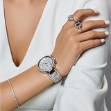 Michael Kors Camille Crystals Quartz Silver Dial Silver Steel Strap Watch for Women - MK6993 Authentic Buy Shop Now