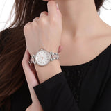 Michael Kors Sophie Chronograph Silver Dial Two Tone Steel Strap Watch For Women - MK3880 Authentic Buy Shop Now