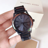 Michael Kors Hartman Quartz Blue Dial Blue Steel Strap Watch For Women - MK3509 Authentic Buy Shop Now