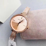 Michael Kors Jaryn Quartz Rose Gold Dial Rose Gold Steel Strap Watch For Women - MK3785 Authentic Buy Shop Now