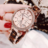Michael Kors Parker Rose Gold Dial Two Tone Steel Strap Watch for Women - MK5538 Authentic Buy Shop Now