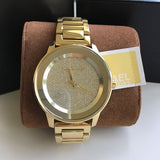 Michael Kors Kinley Gold Dial Gold Steel Strap Watch for Women - MK6209 Authentic Buy Shop Now