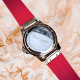 Michael Kors Everest Analog Rose Gold Dial Pink Silicone Strap Watch For Women - MK7359 Authentic Buy Shop Now
