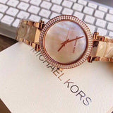 Michael Kors Parker Rose Gold Dial with Diamonds Rose Gold Steel Strap Watch for Women - MK6426 Authentic Buy Shop Now