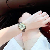 Michael Kors Jaycie Three Hand Gold Dial Brown Leather Strap Watch for Women - MK2862 Authentic Buy Shop Now