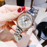 Michael Kors Nia Quartz Silver Dial Silver Steel Strap Watch For Women - MK3988 Authentic Buy Shop Now