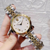 Versace Audrey Quartz White Dial Two Tone Steel Strap Watch for Women - VELR00519 Authentic Buy Shop Now