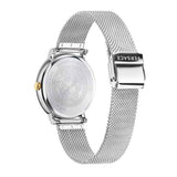 Versace V-Circle Quartz Silver Dial Silver Mesh Strap Watch for Women - VBP050017 Authentic Buy Shop Now