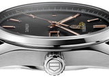 Tag Heuer Carrera Day Date Black Dial Black Leather Strap Watch for Men - WBN2013.FC6503 Authentic Buy Shop Now