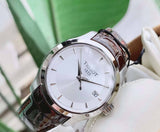 Tissot T Classic Couturier Quartz Silver Dial Watch For Women - T035.210.16.031.03 Authentic Buy Shop Now