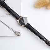 Tissot Le Locle Automatic Lady Black Dial Black Leather Strap Watch for Women - T41.1.123.57 Authentic Buy Shop Now