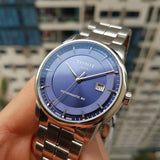 Tissot Luxury Powermatic 80 Blue Dial Silver Steel Strap Watch For Men - T086.407.11.041.00 Authentic Buy Shop Now