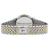 Tissot Desire White Dial Two Tone Mesh Bracelet Two Tone Steel Watch For Men - T52.2.481.31 Authentic Buy Shop Now