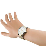 Tommy Hilfiger Jenna Quartz White Dial Two Tone Mesh Bracelet Watch for Women - 1782074 Authentic Buy Shop Now