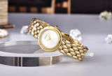 Versace V-Flare Quartz Silver Dial Gold Steel Strap Watch for Women - VEBN00818 Authentic Buy Shop Now
