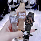Guess Highline Black Dial Black Mesh Bracelet Watch for Women - W0826L4 Authentic Buy Shop Now