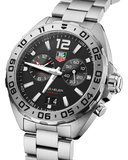 Tag Heuer Formula 1 Black Dial Silver Steel Strap Watch for Men - WAZ111A.BA0875 Authentic Buy Shop Now