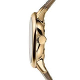 Burberry The Classic Gold Dial Brown Leather Strap Watch for Women - BU10114 Authentic Buy Shop Now