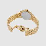 Michael Kors Camile Analog White Dial Gold Steel Strap Watch for Women - MK4801 Authentic Buy Shop Now