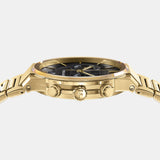 Salvatore Ferragamo Sapphire Chrono Black Dial Gold Steel Strap Watch for Men - SFME01323 Authentic Buy Shop Now