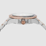 Emporio Armani Sea Explorer GMT Quartz White Dial Two Tone Steel Strap Watch For Men - AR11591 Authentic Buy Shop Now