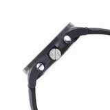 Armani Exchange Outerbanks Chronograph Grey Dial Grey Silicone Strap Watch For Men - AX7123 Authentic Buy Shop Now