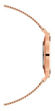 Daniel Wellington Petite Melrose White Dial Rose Gold Mesh Strap Watch For Women - DW00100305 Authentic Buy Shop Now