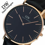 Daniel Wellington Classic Reading Black Dial Black Leather Strap Watch For Men - DW00100129 Authentic Buy Shop Now