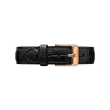 Daniel Wellington Petite Reading White Dial Black Leather Strap Watch For Women - DW00100173 Authentic Buy Shop Now