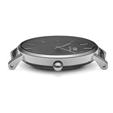Daniel Wellington Classic Petite York Black Dial Brown Leather Strap Watch For Women - DW00100238 Authentic Buy Shop Now