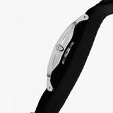 Daniel Wellington Petite Cornwall Black Dial Black Nylon Strap Watch For Women - DW00100248 Authentic Buy Shop Now