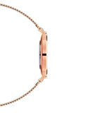 Daniel Wellington Petite Melrose White Dial Rose Gold Mesh Strap Watch For Women - DW00100305 Authentic Buy Shop Now