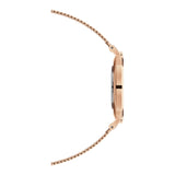 Daniel Wellington Petite Rose Gold Dial Rose Gold Mesh Bracelet Watch For Women - DW00100470 Authentic Buy Shop Now