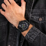 Diesel Mega Chief Chronograph Black Dial Black Mesh Bracelet Watch For Men - DZ4514 Authentic Buy Shop Now