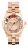 Marc Jacobs Henry Skeleton Rose Gold Dial Rose Gold Steel Strap Watch for Women - MBM3264 Authentic Buy Shop Now