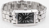 Emporio Armani Classic Black Dial Silver Stainless Steel Watch For Women - AR0157 Authentic Buy Shop Now