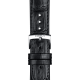 Tissot Carson Premium Silver Dial Black Leather Strap Watch For Men - T122.410.16.033.00 Authentic Buy Shop Now